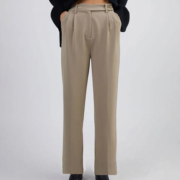 NWT | OAK + FORT Wide Leg Trouser (Winter Twig) - Picture 1 of 4